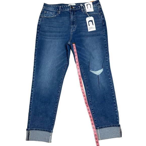 New Nature Denim London High Rise Mom Jeans - Picture 7 of 8